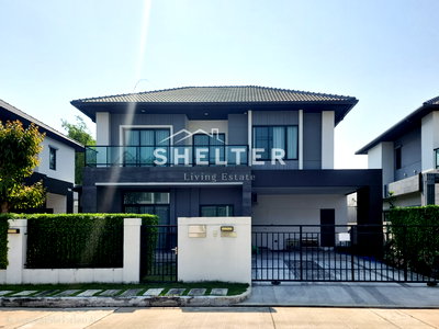 ขายบ้านเดี่ยว : บ้านเดี่ยว 2 ชั้น ย่านเสรีไทย - รามอินทรา ใกล้ Fashion Island