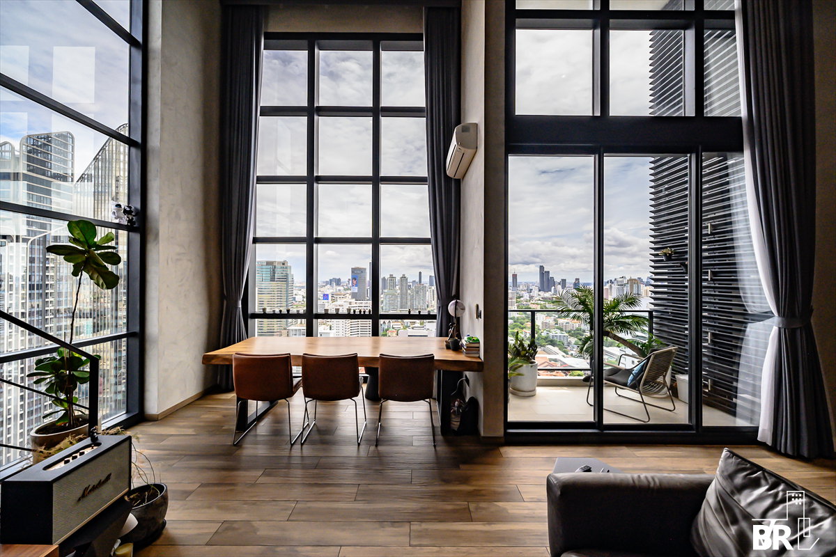 รูป  The Lofts Asoke💎Luxury Duplex Condo in a Heart of Asoke ❤️ ใกล้ MRT เพชรบุรี  - รูปที่ 6/11