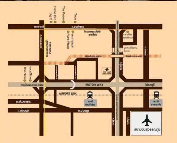 รูป HR3356ให้เช่าโฮมออฟฟิศ 3.5 ชั้น ติดถนนใหญ่ | โครงการ City Link พระราม 9-ศรีนครินทร์ ตอบโจทย์ธุรกิจและการอยู่อาศัยที่ลงตัว  พร้อมจดทะเบียนบริษัทได้ - รูปที่ 3/17