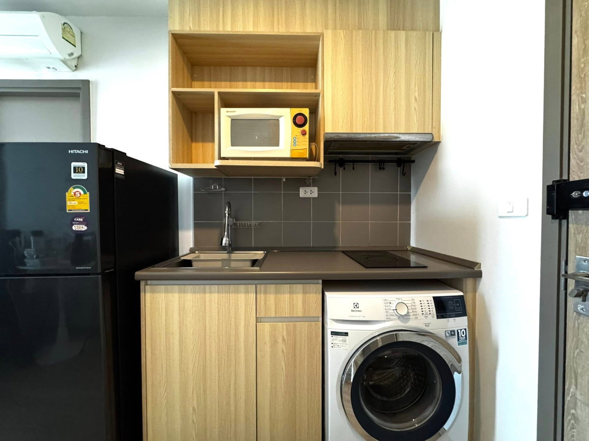 รูป ด่วนรีบจองเลย ‼️ ให้เช่า IDEO O2 ห้องสวย ห้องใหญ่ ทำเลดี 🔥 เฟอร์ครบจัดเต็ม+มีเครื่องซักผ้า📍 พร้อมให้เข้าอยู่ ( ตอบแชทและรับสายไวมาก ) - รูปที่ 5/10