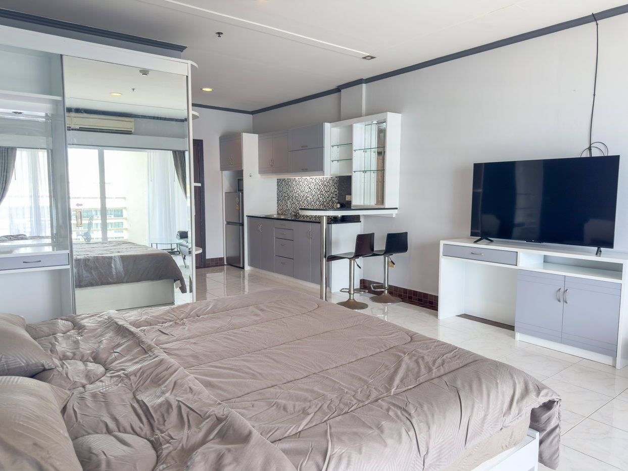 รูป Luxury Studio Condo for Rent in Jomtien Pattaya at View Talay 8 - รูปที่ 4/15