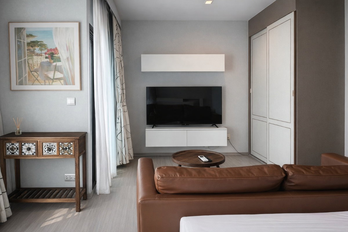 รูป Life Asoke - Rama 9 ห้องสวย ราคาดี สอบถามเพิ่มเติมได้ที่ Line @condorental - รูปที่ 4/11