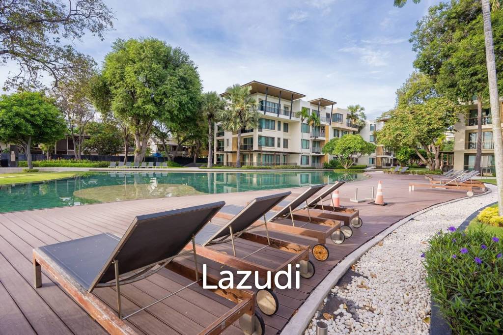 รูป คอนโดติดทะเลหัวหิน 55 ตร.ม. 1 ห้องนอน สระว่ายน้ำขนาดใหญ่ - รูปที่ 2/12