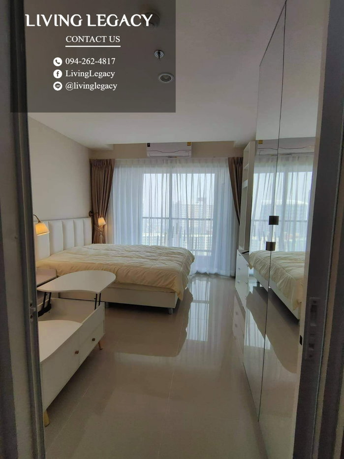 รูป TCJJZ3 ให้เช่าคอนโด Asakan Place Srinakarindra 26 ตร.ม. ชั้น 35 line id : @livinglegacy - รูปที่ 2/25