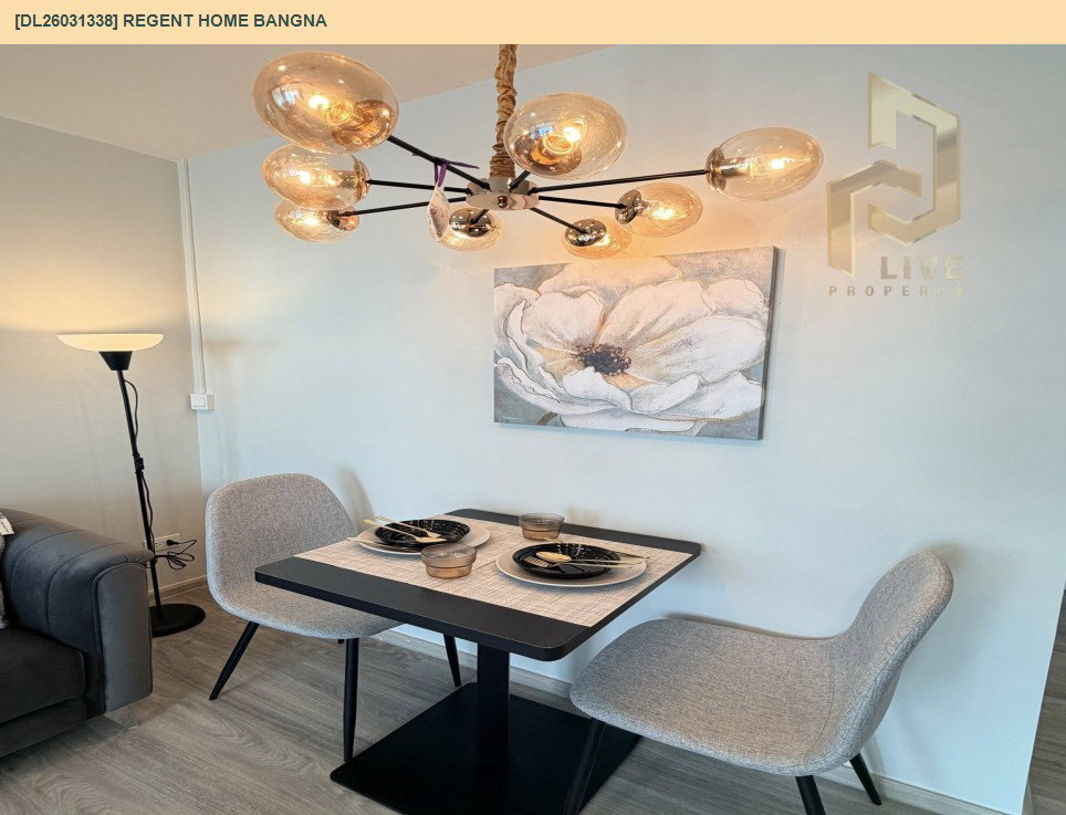 รูป DL26031338 ให้เช่าคอนโด รีเจ้นท์ โฮม บางนา (Regent home bangna) ใกล้ BTS บางนา พร้อมเข้าอยู่ โทรด่วน 0656133286 LineID @534wlwof - รูปที่ 7/15