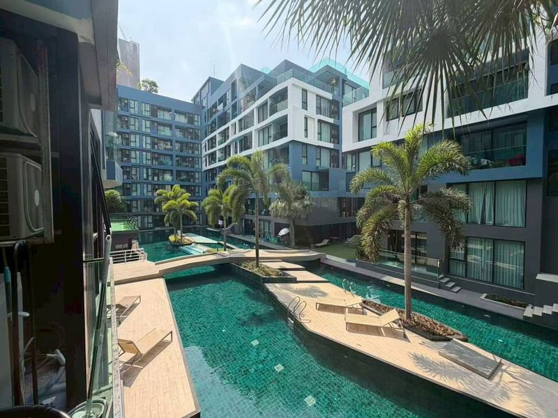 รูป ⛵ Acqua ⛵ Pool view / 2F / 1bedroom >> THB14,000/month彡 - รูปที่ 3/9