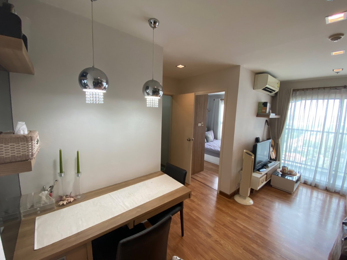 รูป T114 ให้เช่าคอนโด The Trust Condo Ngamwongwan (เดอะ ทรัสต์คอนโด งามวงศ์วาน) ใกล้กระทรวง ห้องสวย เฟอร์ครบ มีเครื่องซักผ้า - รูปที่ 9/15