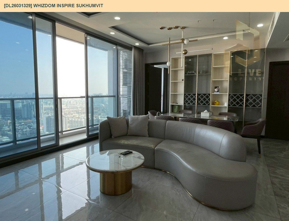 รูป DL26031329 ให้เช่าคอนโด วิสดอม อินสปาย สุขุมวิท (Whizdom Inspire Sukhumvit) ใกล้ BTS ปุณณวิถี พร้อมเข้าอยู่ โทรด่วน 0842740999 LineID @523dslwi - รูปที่ 3/21