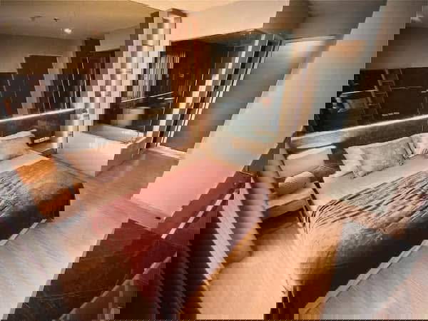 รูป [VR0190]🔥 28,000/เดือน | Rhythm Sukhumvit 50 ชั้นสูง วิวโค้งแม่น้ำ & ซันเซ็ต | 100 ม. ถึง BTS อ่อนนุช 🔥 - รูปที่ 9/13