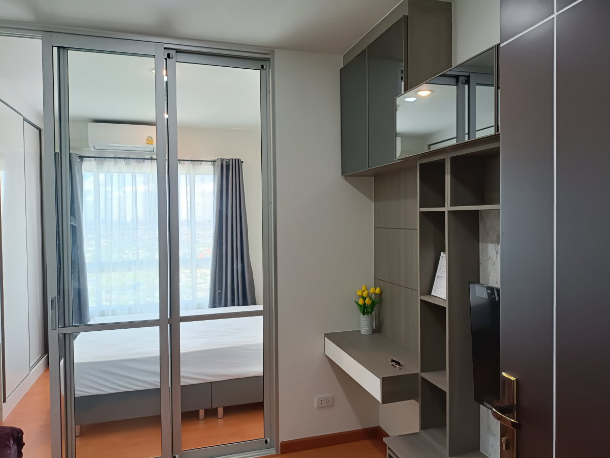 รูป ดีลลับติดรถไฟฟ้า! คอนโดใหม่ 35 ตรม. ราคาต่ำกว่าทุน ส่วนกลางจัดเต็ม คาราโอเกะ-ซาวน่าครบ! - รูปที่ 6/12