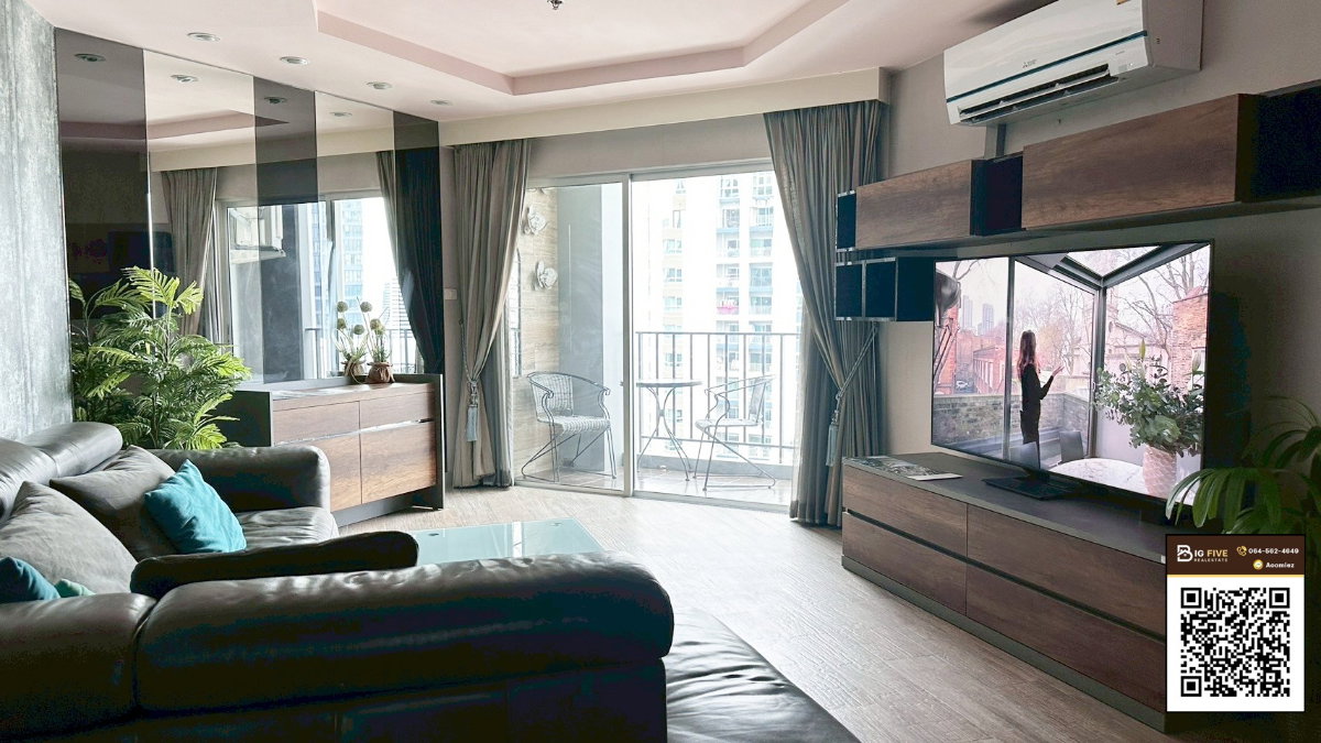 รูป  A69-024   เช่าคอนโด  Belle Grand Rama 9  แบบ 2ห้องนอน ใกล้ MRT พระราม 9 เพียง 550 เมตร✨  - รูปที่ 2/10