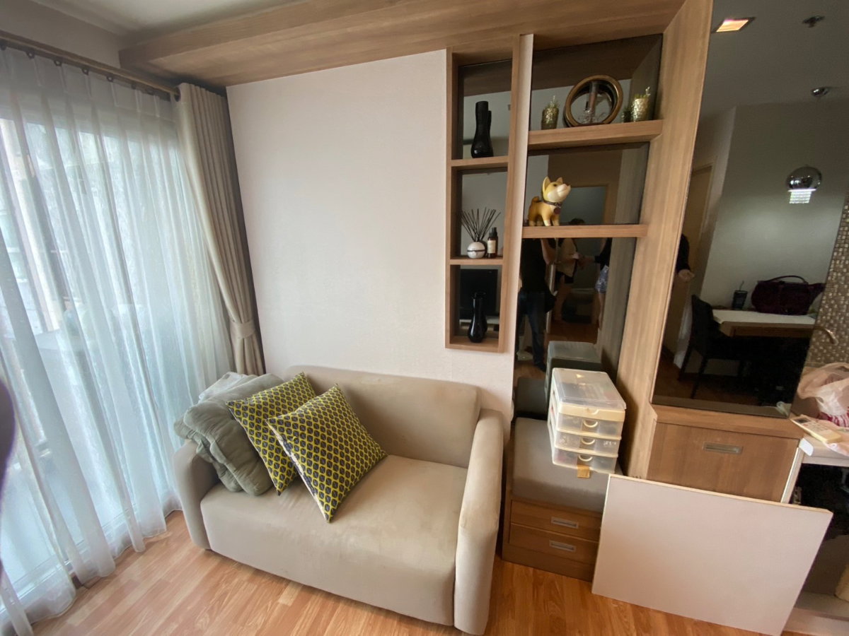 รูป T114 ให้เช่าคอนโด The Trust Condo Ngamwongwan (เดอะ ทรัสต์คอนโด งามวงศ์วาน) ใกล้กระทรวง ห้องสวย เฟอร์ครบ มีเครื่องซักผ้า - รูปที่ 3/15