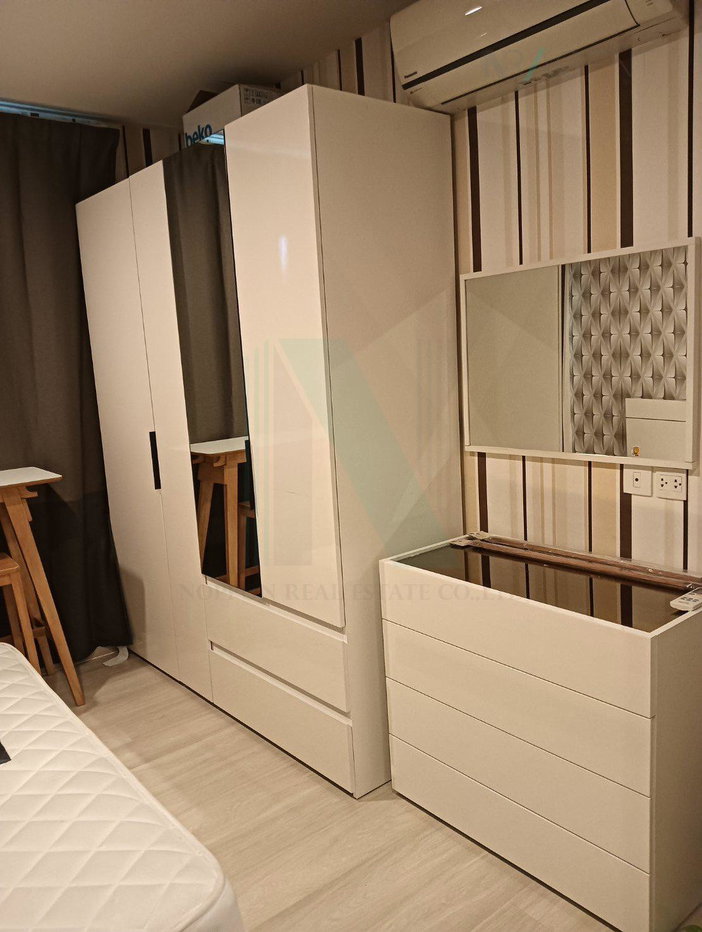 รูป 🎉 ให้เช่าคอนโด ไลฟ์ อโศก อาคาร 1 ชั้น 18 1 ห้องนอน ขนาด 30 ตรม ใกล้ MRT เพชรบุรี - รูปที่ 6/8