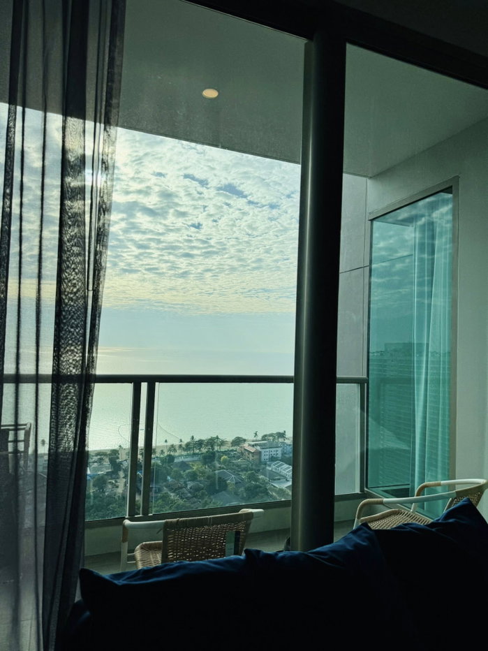 รูป Jomtien Condo for Rent The Riviera Jomtien 1 Bedroom Sea View - รูปที่ 7/8
