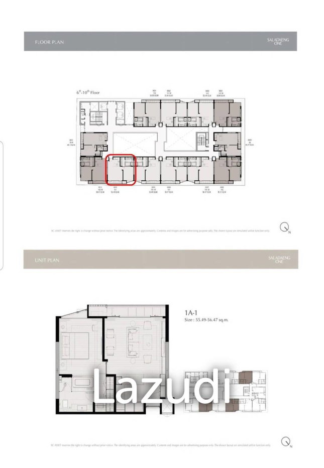 รูป 57.0 ตร.ม.  1 ห้องนอน  1 ห้องน้ำ คอนโดสำหรับ ขายใน สีลม - รูปที่ 16/18