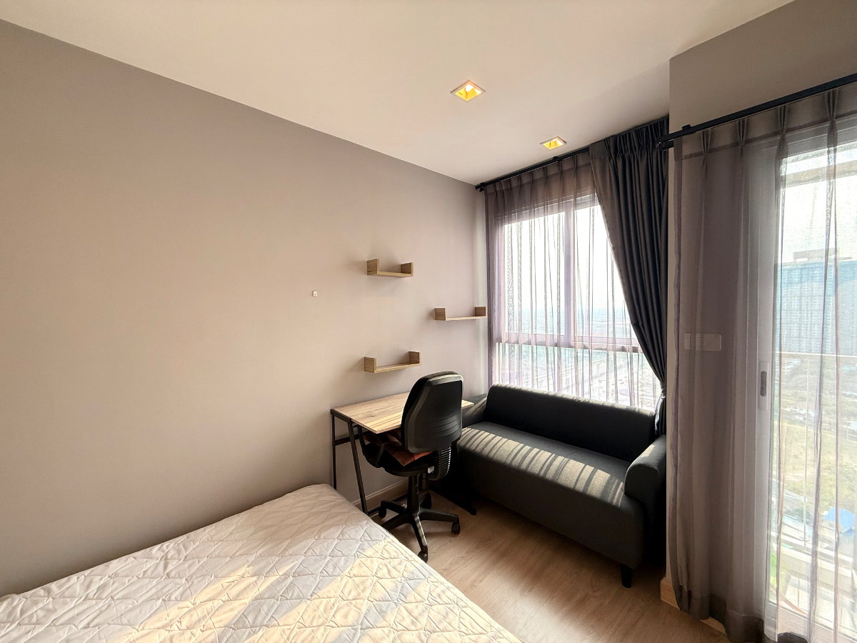 รูป ให้เช่า‼️คาซ่า คอนโด @MRT สามแยกบางใหญ่ ห้องขนาด 22 ตร.ม. 1 นอน 1 น้ำ ชั้น 12 ‼️ ห้องมีเครื่องซักผ้า 💦ค่าเช่ารวมค่าส่วนกลางเรียบร้อยแล้ว - รูปที่ 11/21