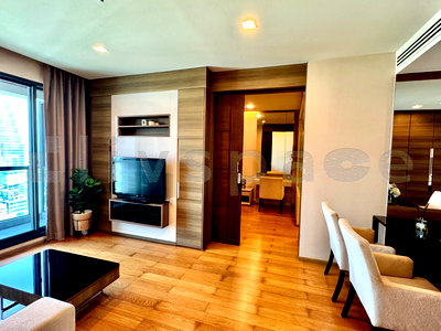 เช่าคอนโด BTS เซนต์หลุยส์ : ▚ LH190ツ ให้เช่า: The Address Sathorn 1BR 55sqm. 38K ✨ ห้องแต่งโทนอุ่น ฟีลโฮมมี่ น่าอยู่มาก เฟอร์ครบพร้อมเข้าอยู่ 🏙️