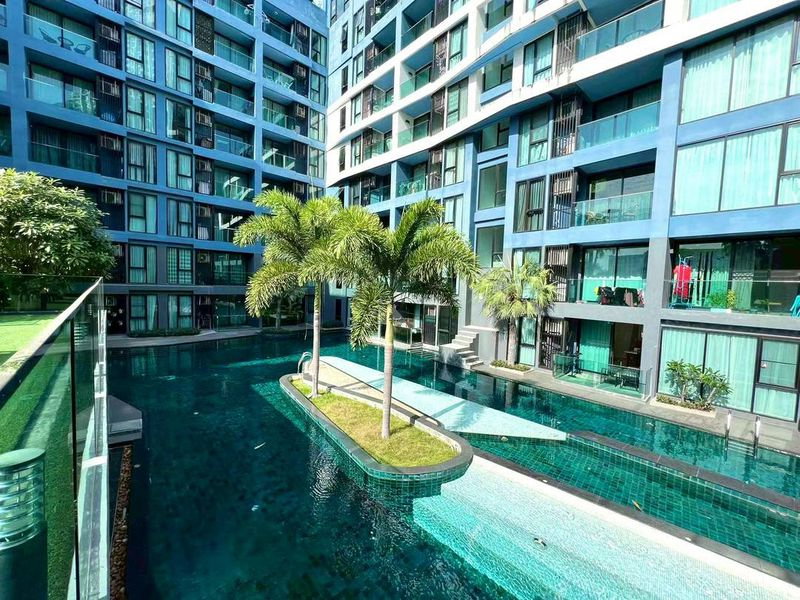 รูป ⛵ Acqua ⛵ Pool view / 2F / 1bedroom >> THB14,000/month彡 - รูปที่ 9/9