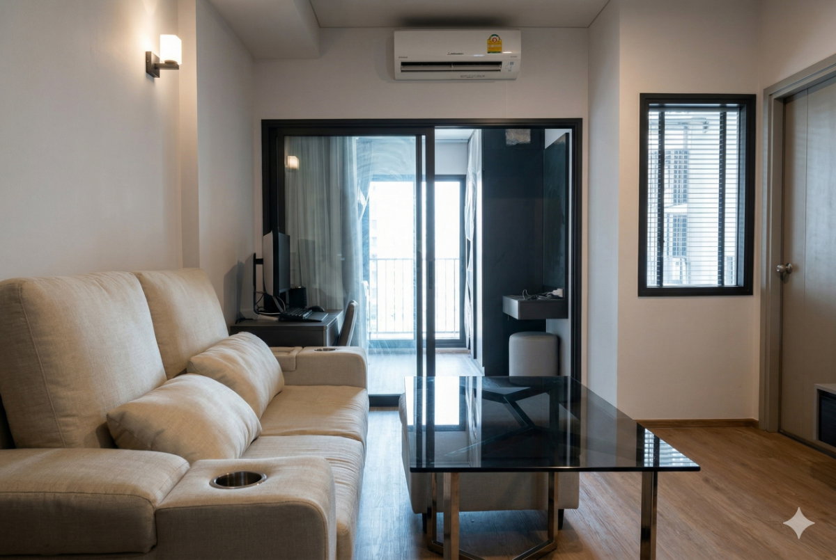 รูป 🚆 คอนโด ใจกลางเมือง IDEO Phaholyothin - Chatuchak 1 Bed Plus ชั้นสูง วิวสวย 46.3 ตร.ม. ใกล้ BTS/MRT - รูปที่ 11/11