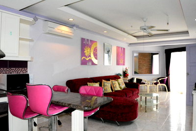 Condos for rent : 1 Bed Condo for Rent at Jomtien Beach Condominium in Pattaya