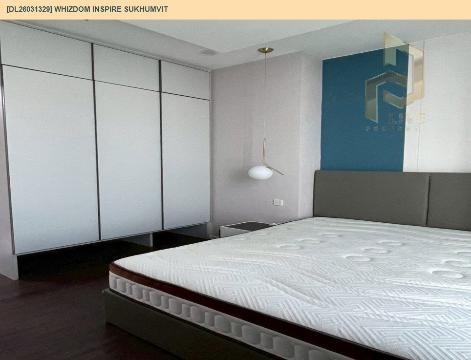 รูป DL26031329 ให้เช่าคอนโด วิสดอม อินสปาย สุขุมวิท (Whizdom Inspire Sukhumvit) ใกล้ BTS ปุณณวิถี พร้อมเข้าอยู่ โทรด่วน 0842740999 LineID @523dslwi - รูปที่ 10/21