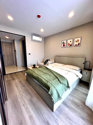 Condos for rent Huai Khwang : For Rent P-45646 SOHO Bangkok Ratchada Excellent Condition Near MRT Huai Khwang | Studio, 26 sqm, 8th Fl. | City View | Near MRT Huai Khwang 