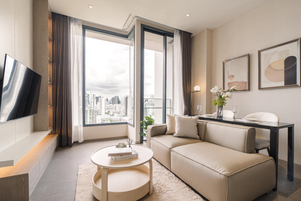 รูป ดิ เอส อโศก 1B1B ชั้น 22 ขนาด 47 ตร.ม. เช่า 45,000 บาท/เดือน Ready to move in - รูปที่ 7/14