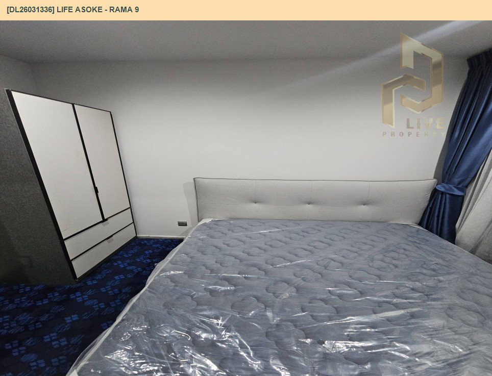 รูป DL26031336 ให้เช่าคอนโด ไลฟ์ อโศก - พระราม 9 (Life Asoke - Rama 9) ใกล้ MRT พระราม 9 พร้อมเข้าอยู่ โทรด่วน 0656133286 LineID @534wlwof - รูปที่ 3/15