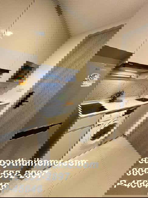 รูป [คอนโดพร้อมอยู่ ติดรถไฟฟ้า | ราคาดี P-45646] SOHO Bangkok Ratchada เขตห้วยขวาง ใกล้ MRT ห้วยขวาง 19,500 บาท Line @easythaihome 085-592-2897 - รูปที่ 3/6