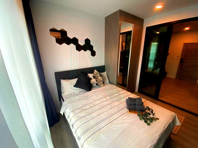 Condos for rent BITEC Bang Na : For rent Notting Hill Sukhumvit 105 1 bedroom 4th floor Building A near BTS Bearing.