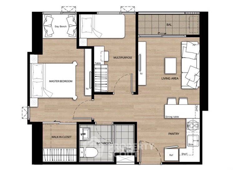 รูป คอนโด 2-ห้องนอน ที่ นอตติ้ง ฮิลล์ แหลมฉบัง - ศรีราชา ใน ทุ่งสุขลา (ID 1200347) - รูปที่ 10/10