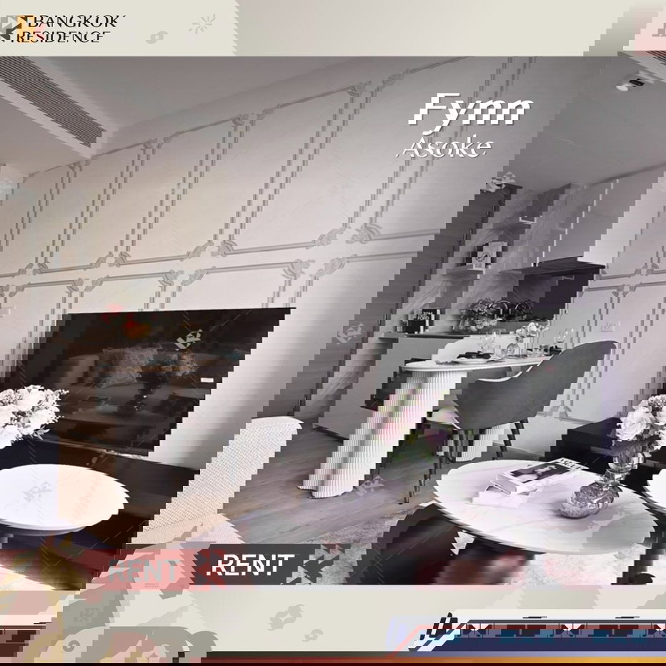 รูป เช่าคอนโด 🎯 Fynn Asoke ยูนิตสวย 1 นอน 38 ตรม 30K ❤️ใกล้ BTS อโศก - รูปที่ 1/10