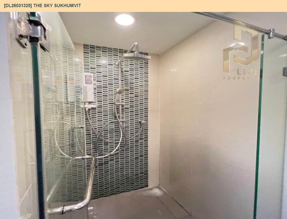 รูป DL26031325 ให้เช่าคอนโด เดอะ สกาย สุขุมวิท (The Sky Sukhumvit) ใกล้ BTS อุดมสุข พร้อมเข้าอยู่ โทรด่วน 0656259498 LineID @257sxzzu - รูปที่ 9/9