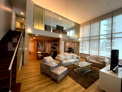 คอนโดให้เช่า : ▚ LH195ツ ให้เช่า: The Emporio Place 2BR Duplex 145.27sqm. 110K ✨ ห้องสวย Rare Item! ตึก C เป็นส่วนตัว ตกแต่งเรียบหรู เฟอร์ใหม่เอี่ยม 🏙️