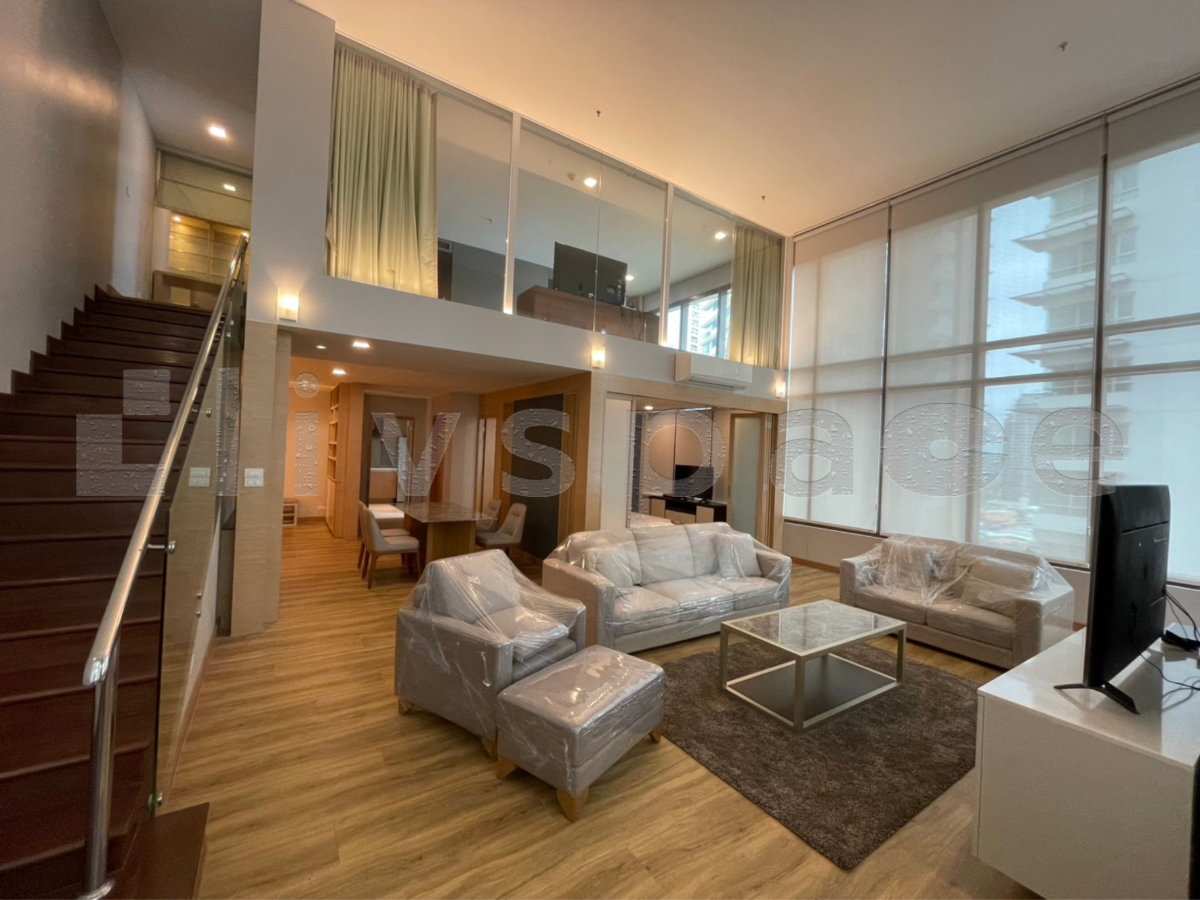 รูป ▚ LH195ツ ให้เช่า: The Emporio Place 2BR Duplex 145.27sqm. 110K ✨ ห้องสวย Rare Item! ตึก C เป็นส่วนตัว ตกแต่งเรียบหรู เฟอร์ใหม่เอี่ยม 🏙️ - รูปที่ 1/17