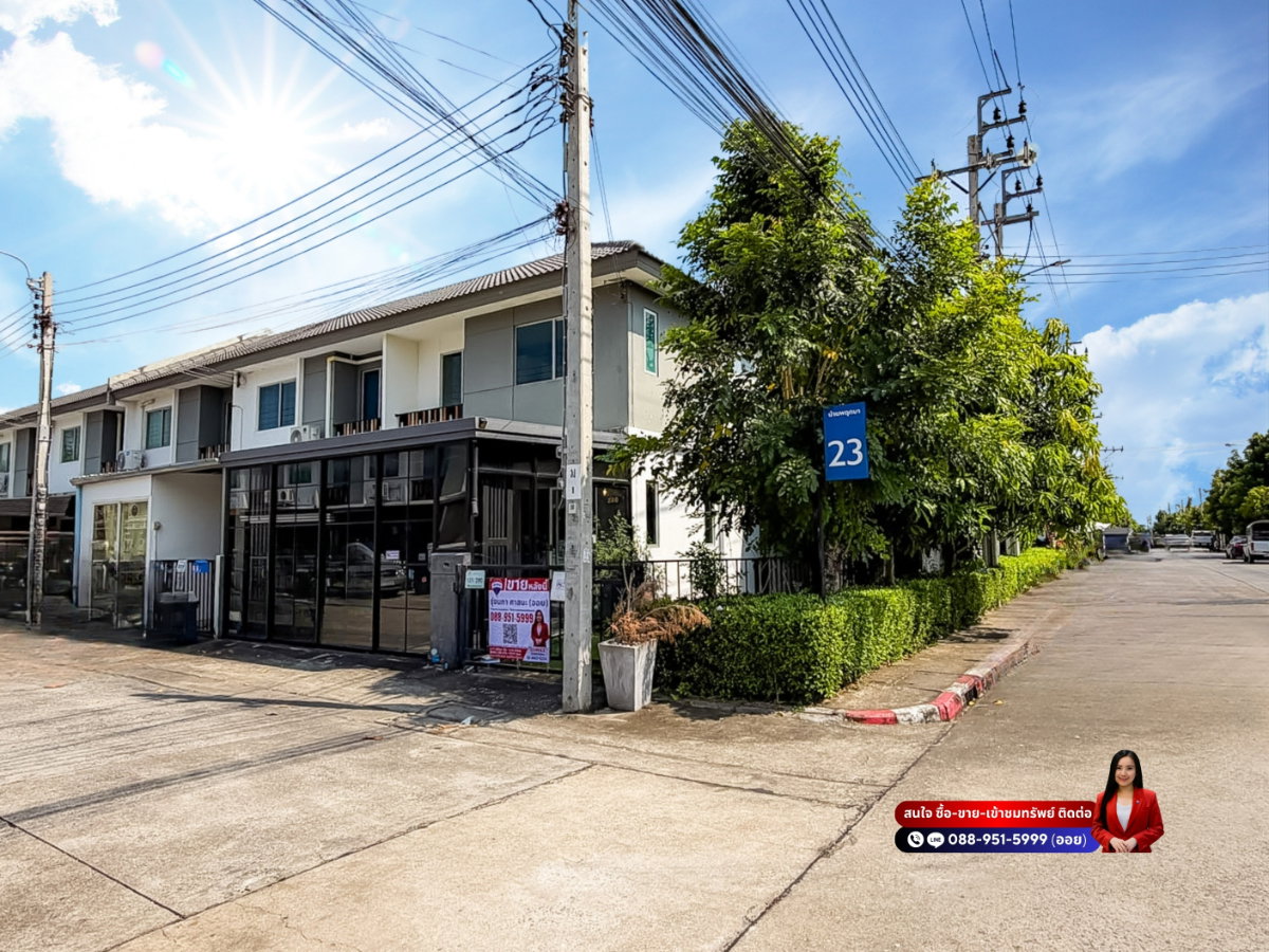 รูป ขายบ้านพฤกษา (คู้ขวา) เลียบวารี-มีนบุรี บ้านหลังมุม ใกล้ห้างแม็คโครหนองจอก - รูปที่ 3/33