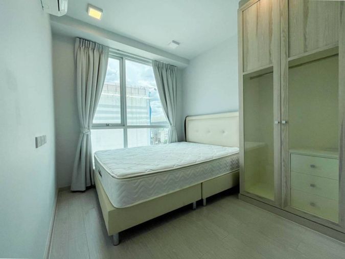 Condo for rent, The Ville Express, 25 sq m, 5th floor, near Kasetsart University and BTS Senanikom station.