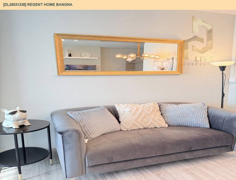 รูป DL26031338 ให้เช่าคอนโด รีเจ้นท์ โฮม บางนา (Regent home bangna) ใกล้ BTS บางนา พร้อมเข้าอยู่ โทรด่วน 0656133286 LineID @534wlwof - รูปที่ 2/15