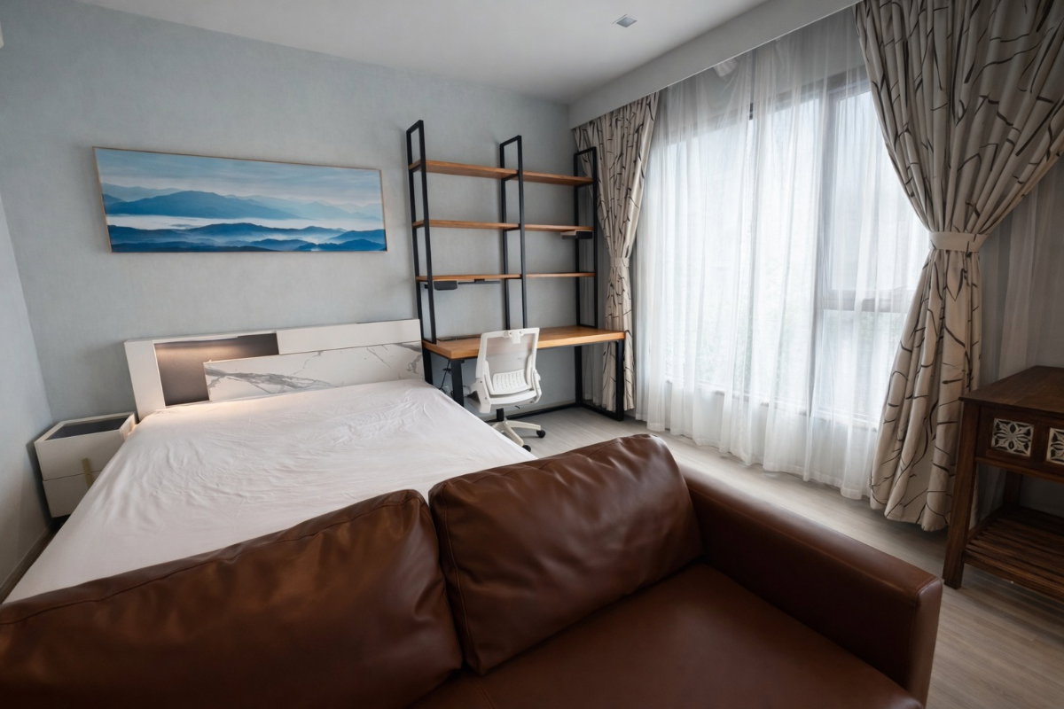 รูป Life Asoke - Rama 9 ห้องสวย ราคาดี สอบถามเพิ่มเติมได้ที่ Line @condorental - รูปที่ 2/11