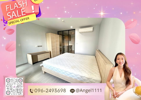 ✨🦄 Ready to move 🦄✨ Life Ladprao 🚝 ใกล้ BTS สถานีห้าแยกลาดพร้าว เฟอร์ครบ จบในที่เดียว โทร 096-2493698 (LLP0142)