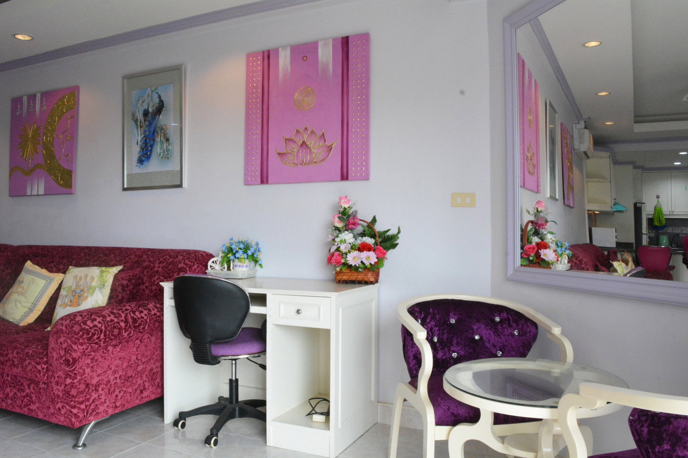รูป 1 Bed Condo for Rent at Jomtien Beach Condominium in Pattaya - รูปที่ 10/15