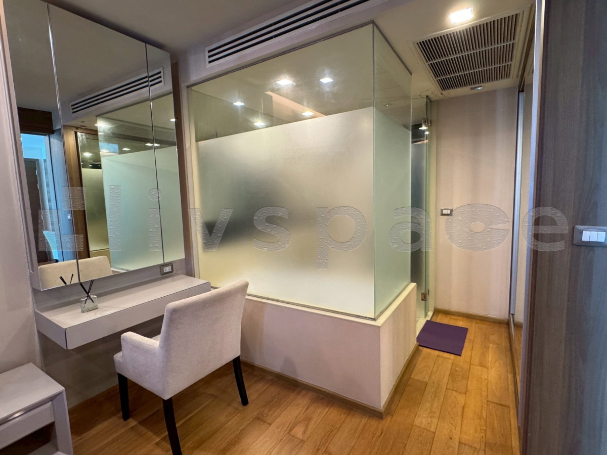 รูป ▚ LH190ツ ให้เช่า: The Address Sathorn 1BR 55sqm. 38K ✨ ห้องแต่งโทนอุ่น ฟีลโฮมมี่ น่าอยู่มาก เฟอร์ครบพร้อมเข้าอยู่ 🏙️ - รูปที่ 6/9