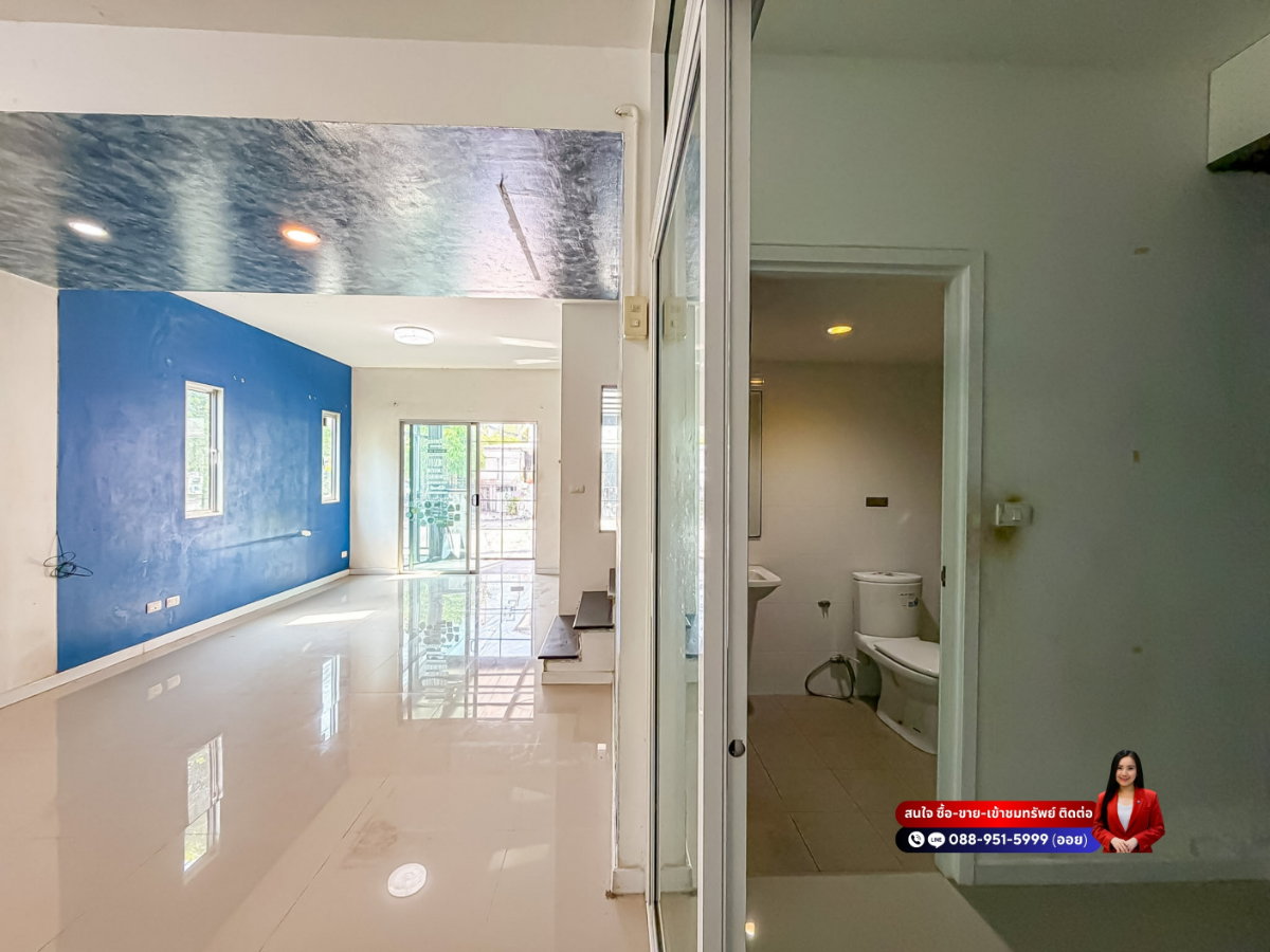 รูป ขายบ้านพฤกษา (คู้ขวา) เลียบวารี-มีนบุรี บ้านหลังมุม ใกล้ห้างแม็คโครหนองจอก - รูปที่ 17/33