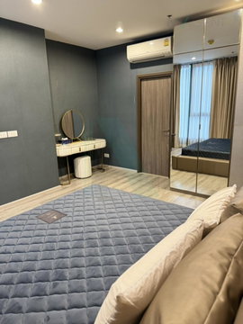 📌 For Rent Condo IDEO MOBI SUKHUMVIT 66 Building 1, Floor 22,2 bed room, Room size 80.00 sqm