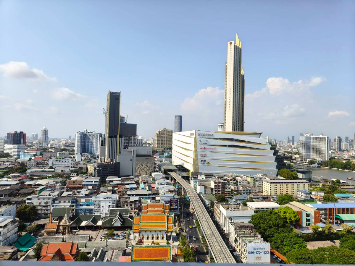 รูป 📢 ขาย ✨ เดอะ ไลท์ เฮ้าส์ สาทร-เจริญนคร, 50 ตร.ม. ชั้นสูง 19 วิวโค้งน้ำเจ้าพระยาและ ICONSIAM พร้อมระเบียงกว้าง 2 ด้าน - รูปที่ 16/17