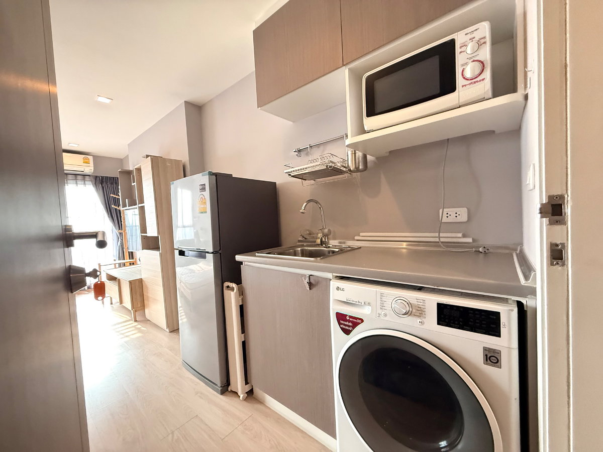 รูป ให้เช่า‼️คาซ่า คอนโด @MRT สามแยกบางใหญ่ ห้องขนาด 22 ตร.ม. 1 นอน 1 น้ำ ชั้น 12 ‼️ ห้องมีเครื่องซักผ้า 💦ค่าเช่ารวมค่าส่วนกลางเรียบร้อยแล้ว - รูปที่ 21/21