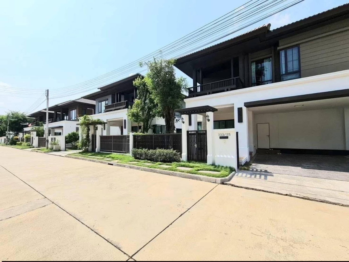 รูป ให้เช่าบ้านเดี่ยว 2 ชั้น ในโครงการเศรษฐสิริ สันทราย-เชียงใหม่ ใกล้ตลาดรวมโชค (R992) T.0946511456 - รูปที่ 2/5