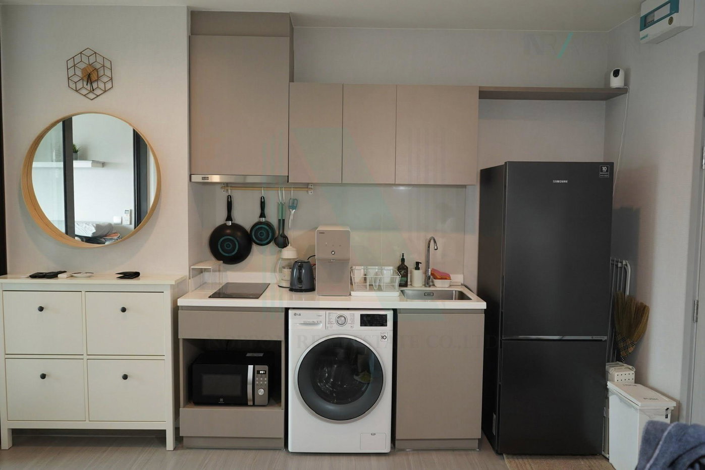 รูป 🔺 ให้เช่าคอนโด ไลฟ์ สุขุมวิท 62 อาคาร 1 ชั้น 17 1 ห้องนอน ขนาด 39 ตรม ใกล้ วิทยาลัยเทคโนโลยีกรุงเทพ - รูปที่ 8/8