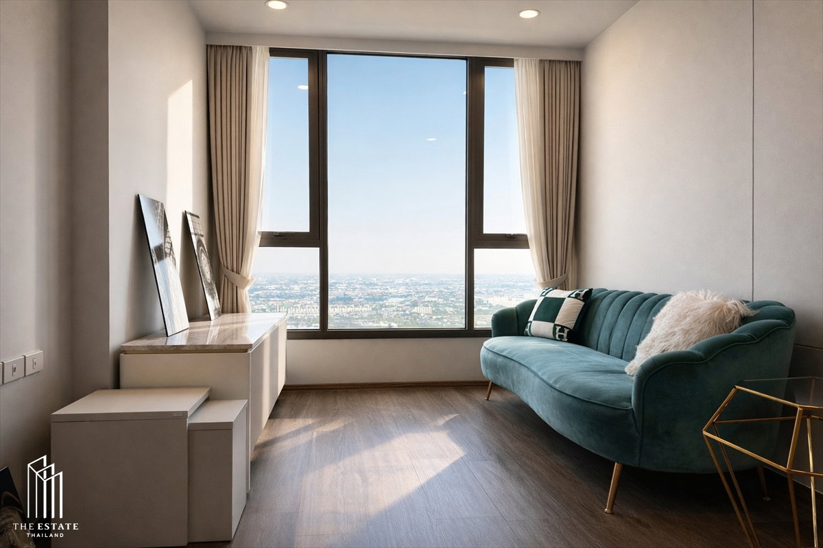 รูป For rent Whizdom The Forestias (Destinia) ห้องแบบ Duplex 2 ชั้น วิวโล่ง โซนชานเมืองสบายตา @130,000 Baht - รูปที่ 5/23