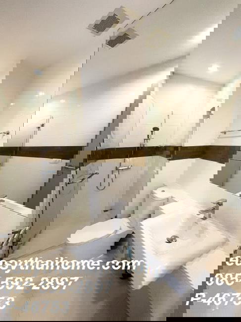 รูป [เช่า P-46753] ไอดีโอ เวิร์ฟ สุขุมวิท 45 ตรม 2 นอน ชั้น 20 วิวเมือง แต่งครบติด BTS อ่อนนุช 24,000 บาท Line @easythaihome 085-592-2897 - รูปที่ 2/9